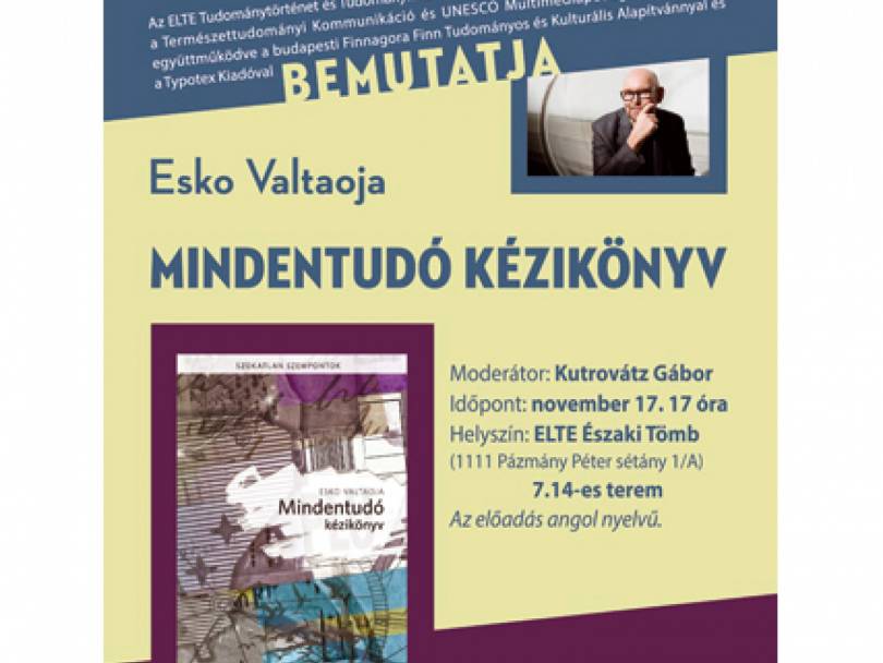 Mindentudó kézikönyv — könyvbemutató 