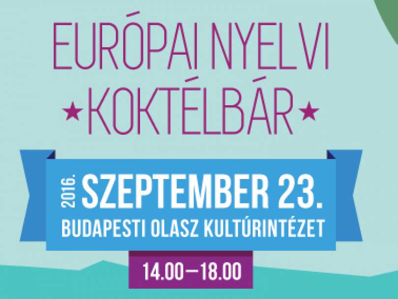 Get to know European Languages during the European Language Cocktail Bar