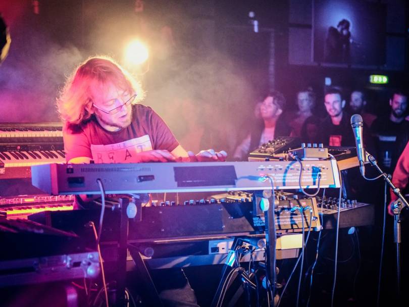 FinnAgora 15: Synthesizer musician Kebu in Budapest