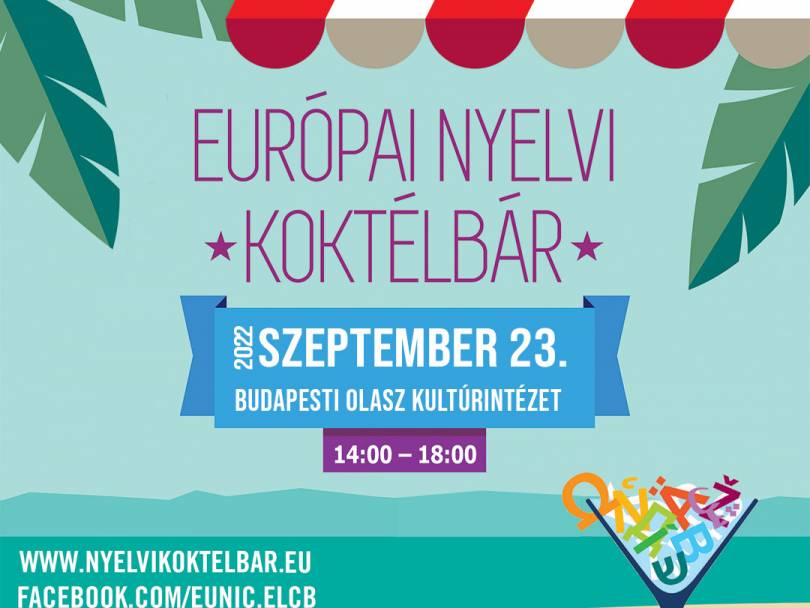 The European Language Cocktail Bar is here again! 