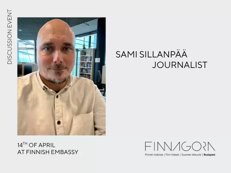 Discussion event with journalist Sami Sillanpää