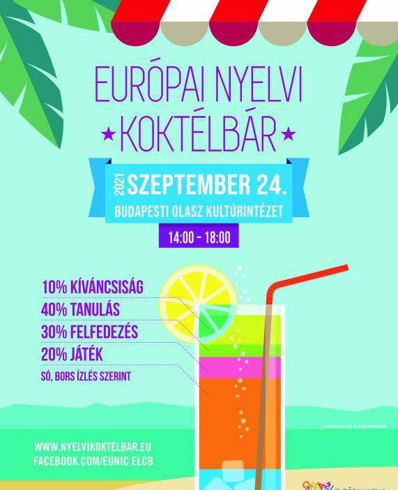 European Language Cocktail Bar - evenemanget uppmuntrar till språkinlärning